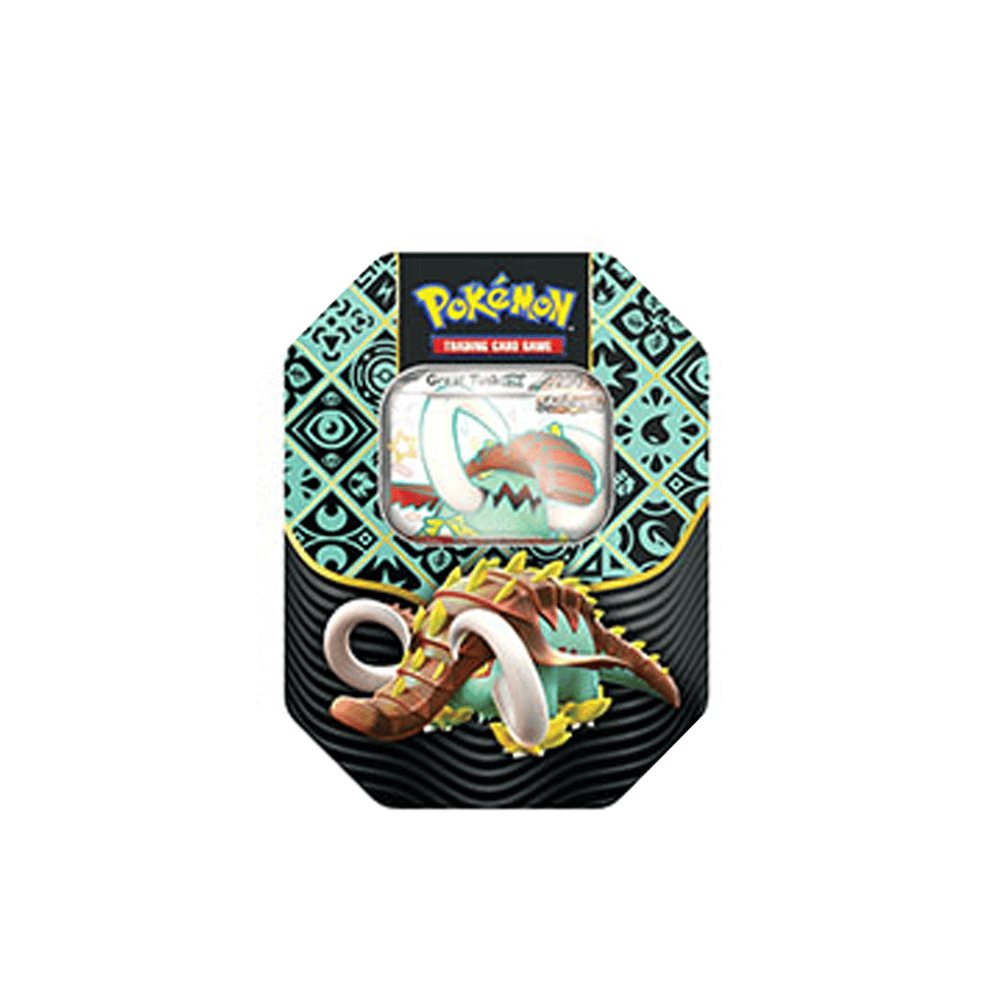 Pokemon: Paldean Fates – Booster Tin - Great Tusk/Iron Treads/Charizard