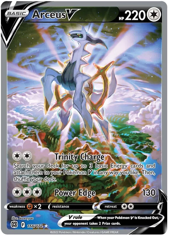 Arceus V - Brilliant Stars - 166/172