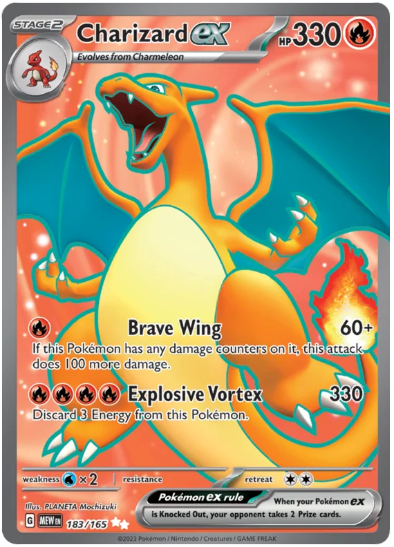 Charizard ex - 151 - 183/165