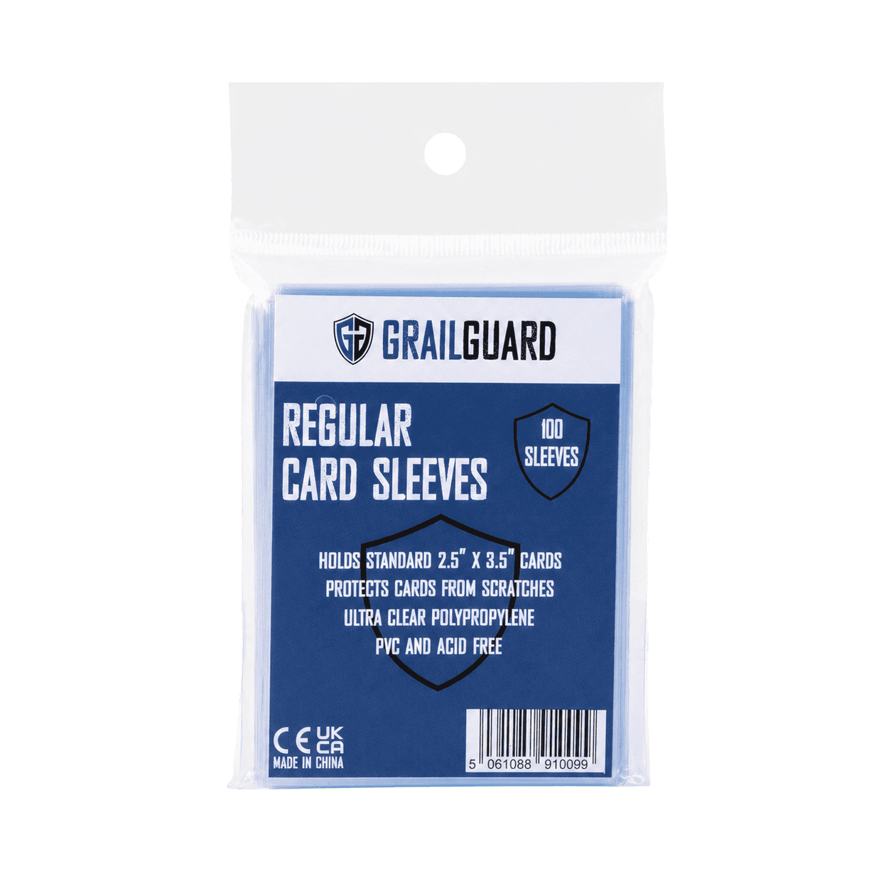 GrailGuard Regular Card Sleeves - 100 Pack