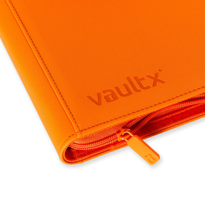 4-Pocket Exo-Tec® Zip Binder Just Orange