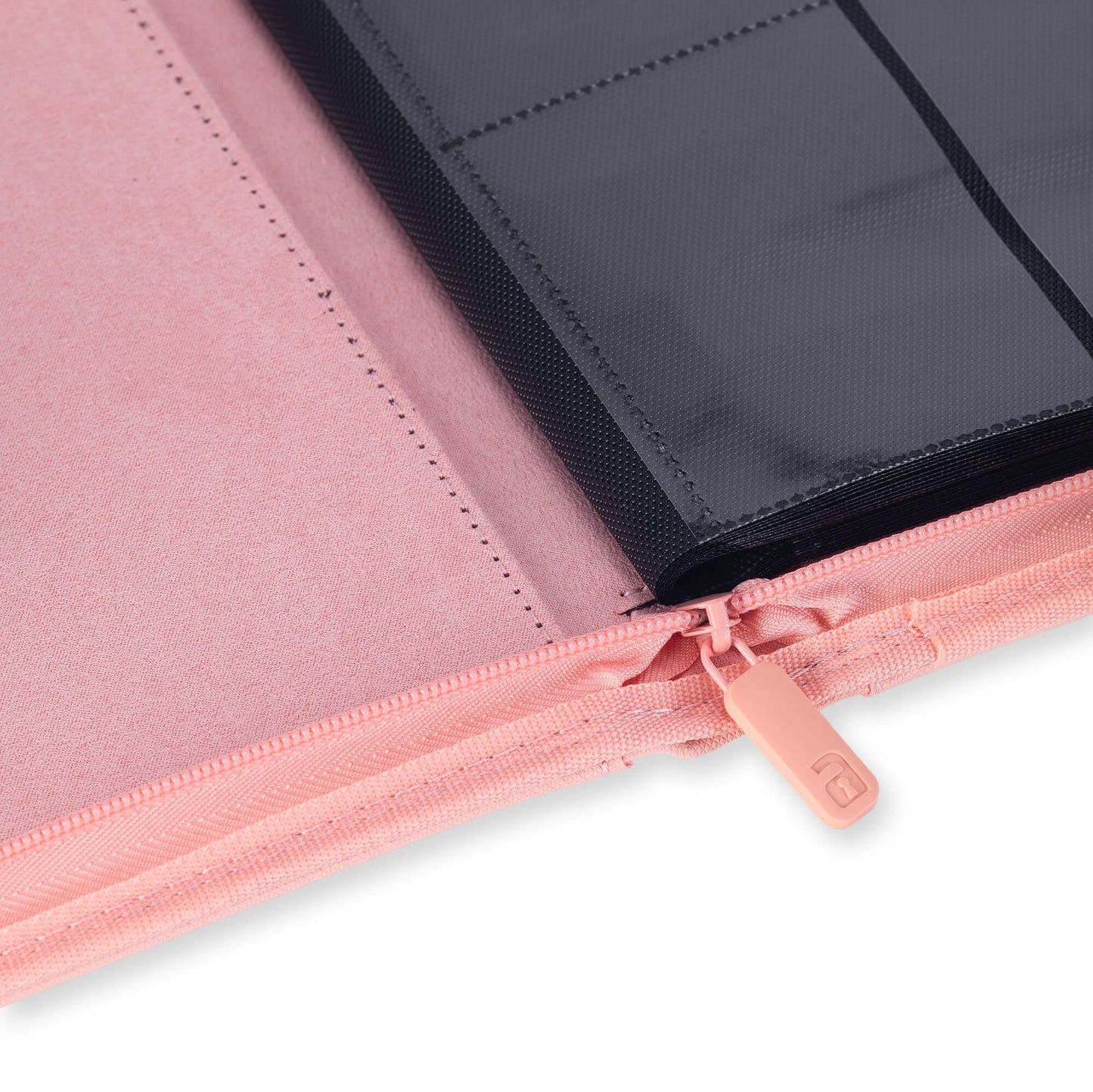 4-Pocket Exo-Tec® Zip Binder Just Pink