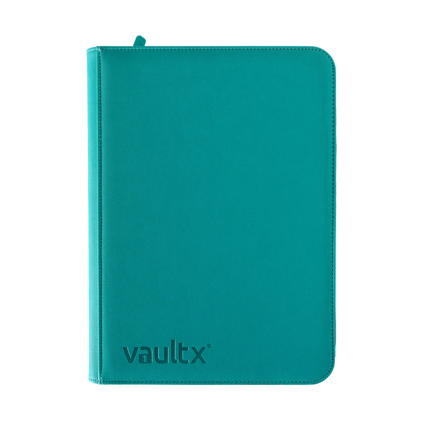 9-Pocket Exo-Tec® Zip Binder Ocean Blue