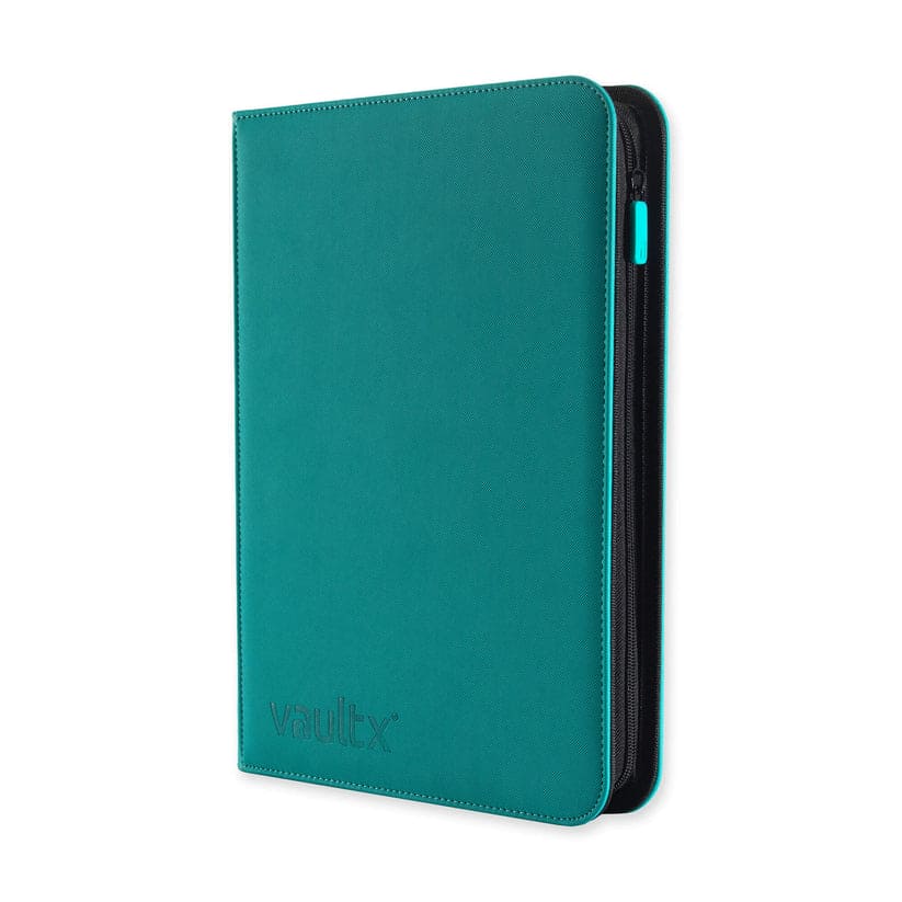 9-Pocket Exo-Tec® Zip Binder Ocean Blue