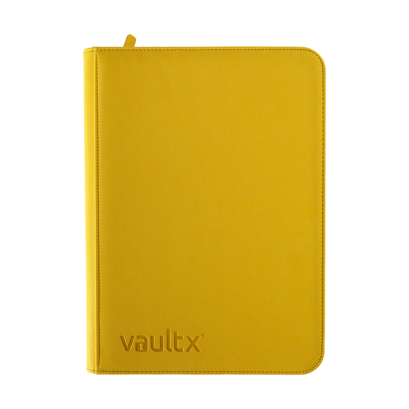 9-Pocket Exo-Tec® Zip Binder Sunrise Yellow