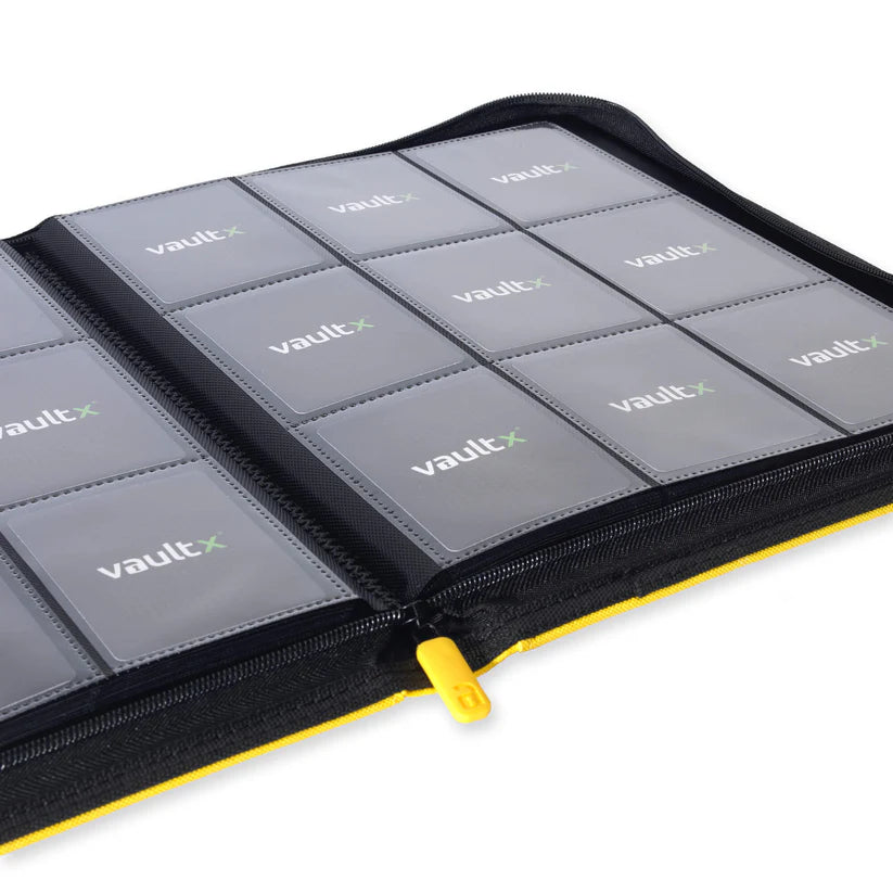 9-Pocket Exo-Tec® Zip Binder Sunrise Yellow