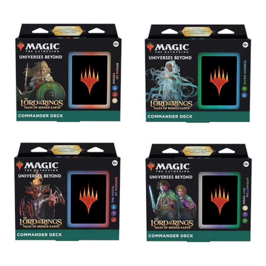 Magic: The Gathering The Lord of The Rings: Tales of Middle-Earth Food and  Fellowship Commander Deck 