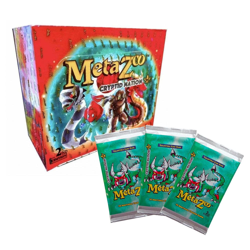 MetaZoo: Cryptid Nation - 2nd Edition - Single Booster Pack Trading Card Games MetaZoo: Cryptid Nation - 2nd Edition - Single Booster Pack Trading Card Games