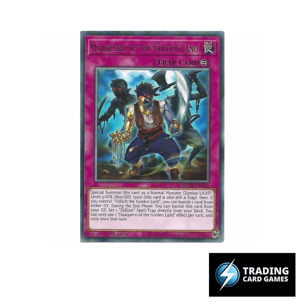 Yu-Gi-Oh! Huaquero of the Golden Land - MGED-EN127 R - Maximum Gold: El Dorado