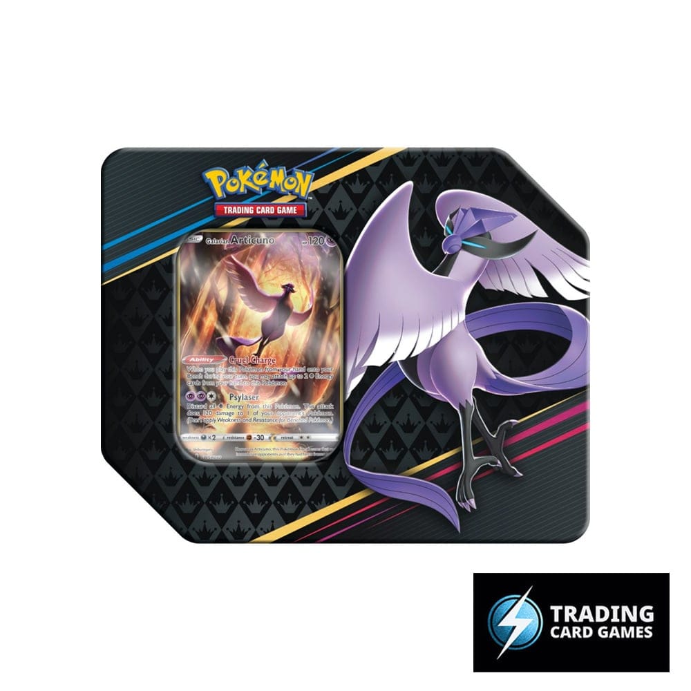 Pokémon: Crown Zenith - Galarian Articuno - Tin