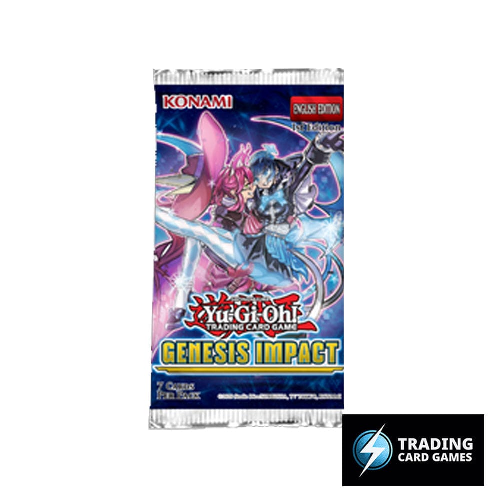 Yu-Gi-Oh! Genesis Impact - Single Booster Pack (1st Edition)