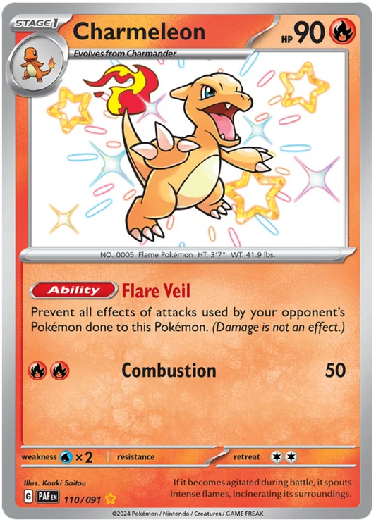 Charmeleon - Paldean Fates - 110/90
