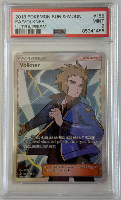 Volkner Full Art - Ultra Prism (2018) - PSA 9