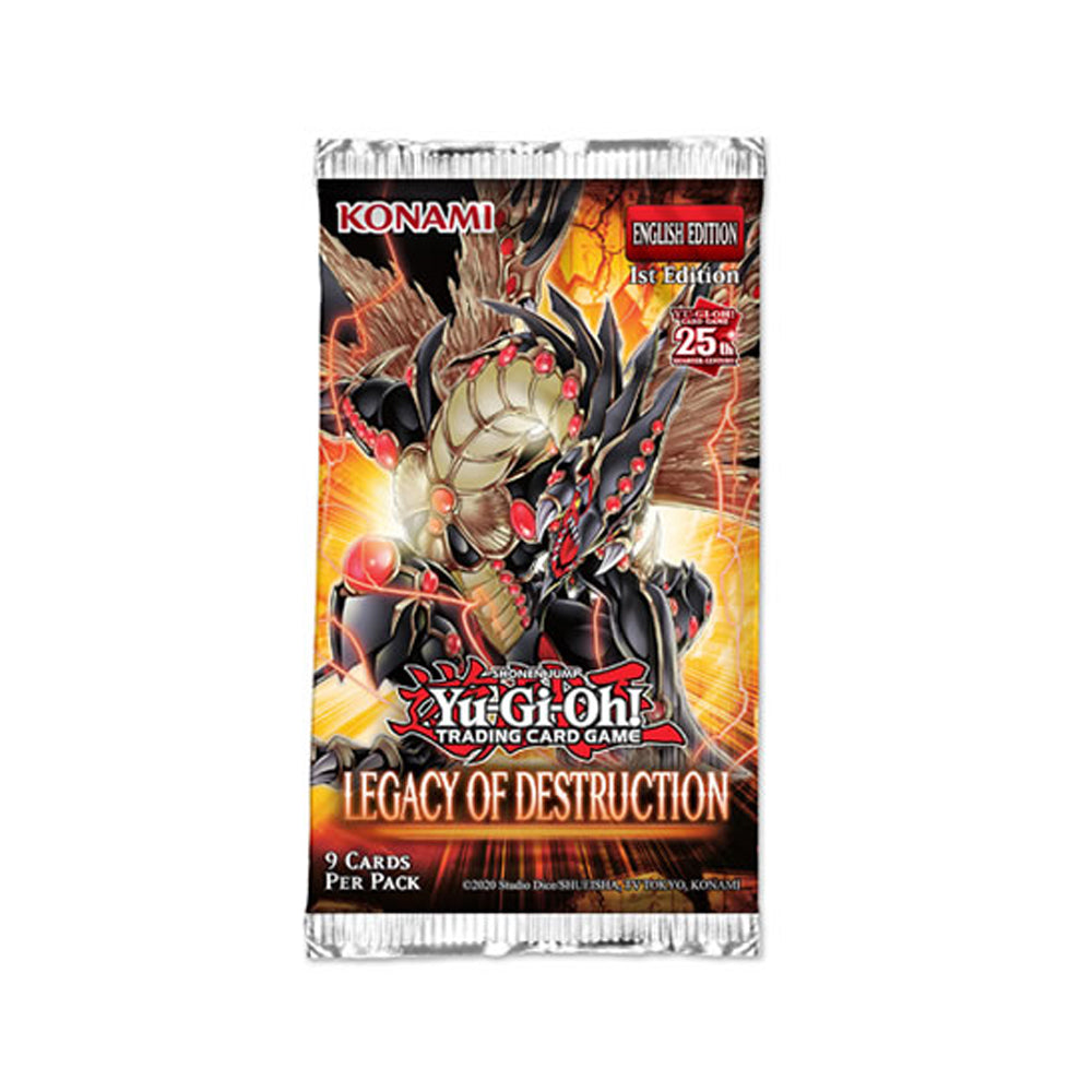 Yu-Gi-Oh! Legacy Of Destruction - Single Booster Pack