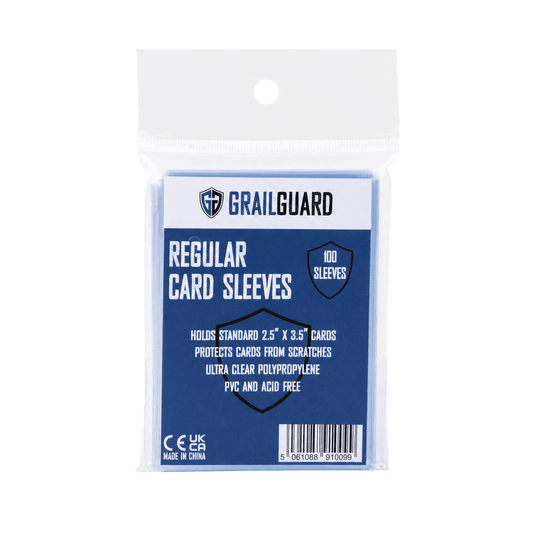 GrailGuard Regular Card Sleeves - 100 Pack