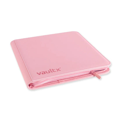 12-Pocket Exo-Tec® Zip Binder Just Pink