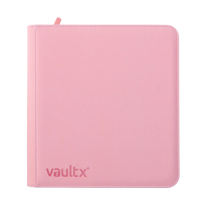 12-Pocket Exo-Tec® Zip Binder Just Pink