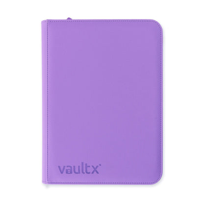 9-Pocket Exo-Tec® Zip Binder Just Purple