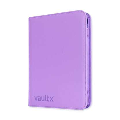 9-Pocket Exo-Tec® Zip Binder Just Purple