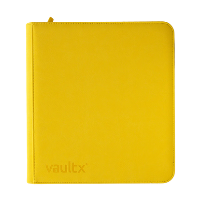 12-Pocket Exo-Tec® Zip Binder Sunrise Yellow