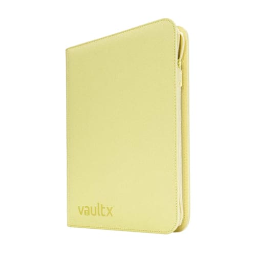 9-Pocket Exo-Tec® Zip Binder Pastel Yellow