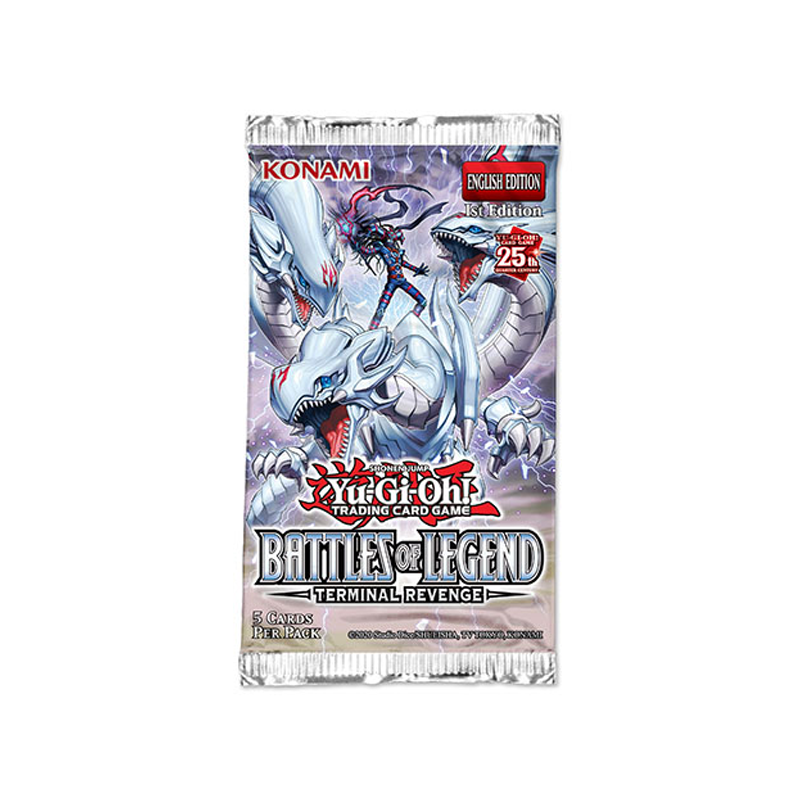 Yu-Gi-Oh! Battles Of Legend: Terminal Revenge 1st Edition - Single Booster Pack