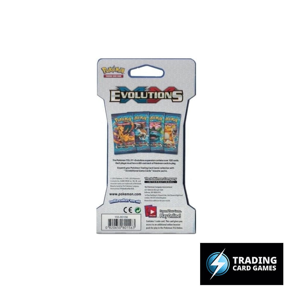 Pokémon: XY - Evolutions - Single Booster Pack - Cardboard Packaging - Blastoise
