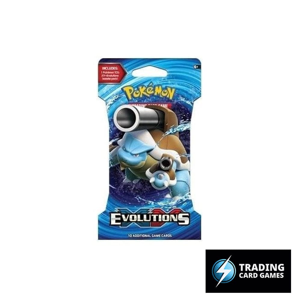 Pokémon: XY - Evolutions - Single Booster Pack - Cardboard Packaging - Blastoise