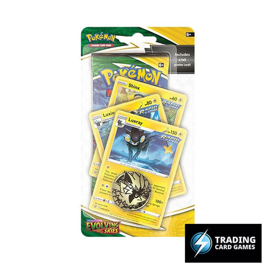 Pokémon: Sword & Shield - Evolving Skies - Premium Checklane Blister (Luxray)