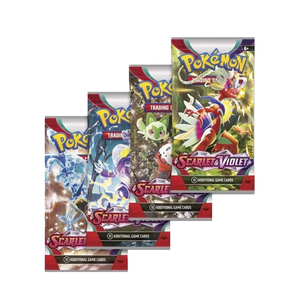 Pokémon: Scarlet & Violet - Single Booster Pack – Trading Card Games