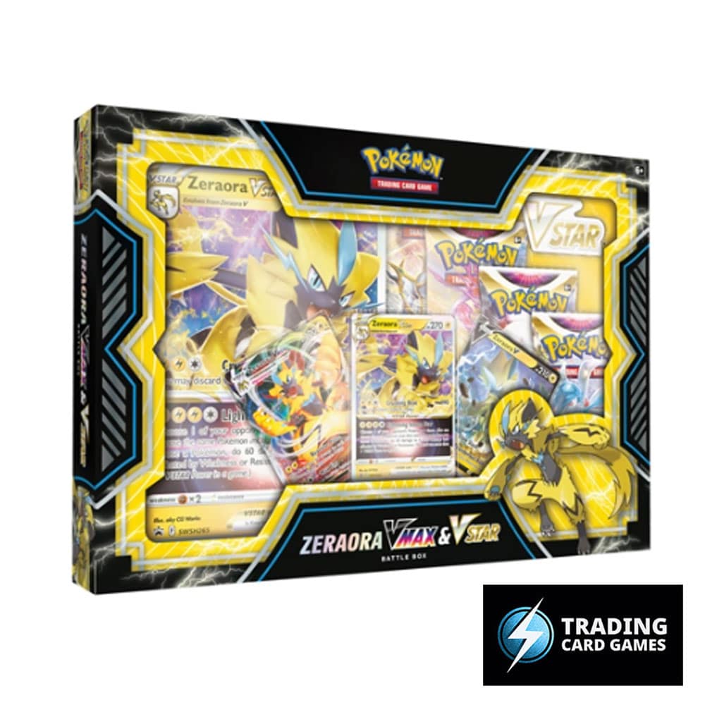 Pokémon: Zeraora VMAX & VSTAR - Battle Box